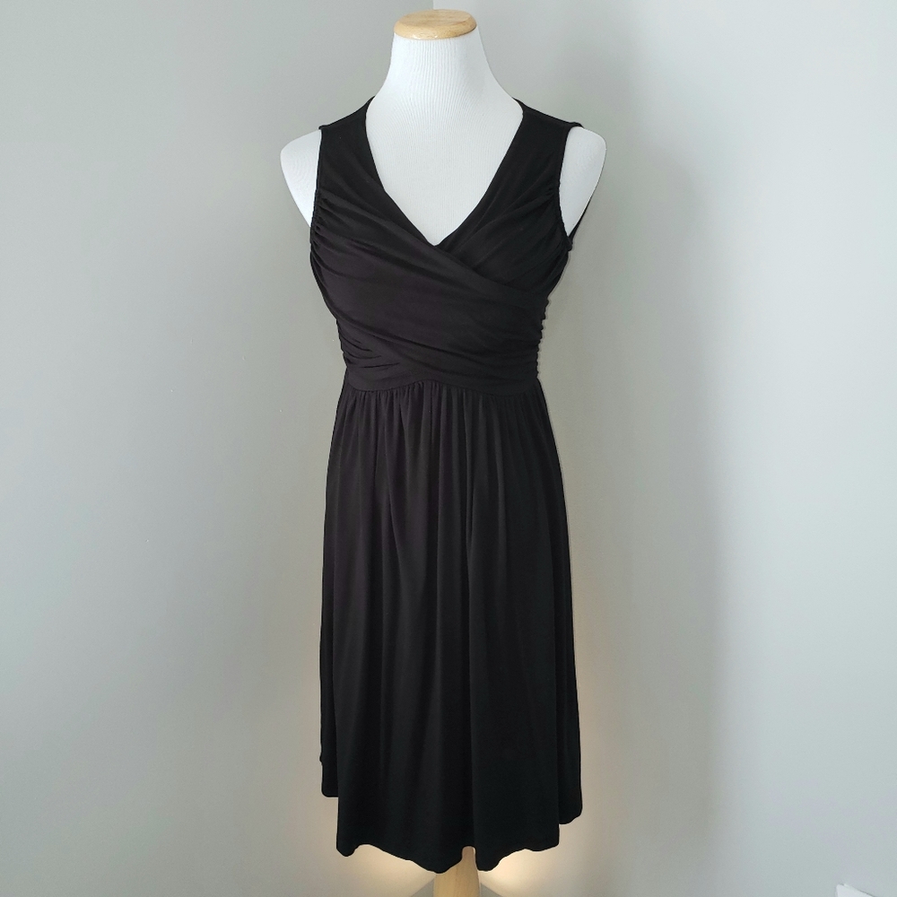 ANTHRO Girls From Savoy Sleeveless Faux Wrap Dress Size Small - Picture 8 of 8